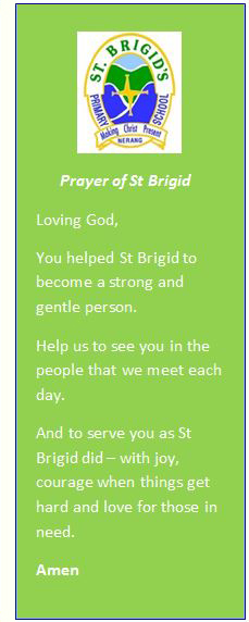 Prayer of St Brigid